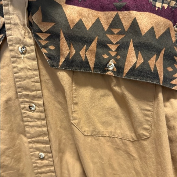 Vintage Roughrider By circle t Western Button Up Shirt Large - Picture 5 of 7